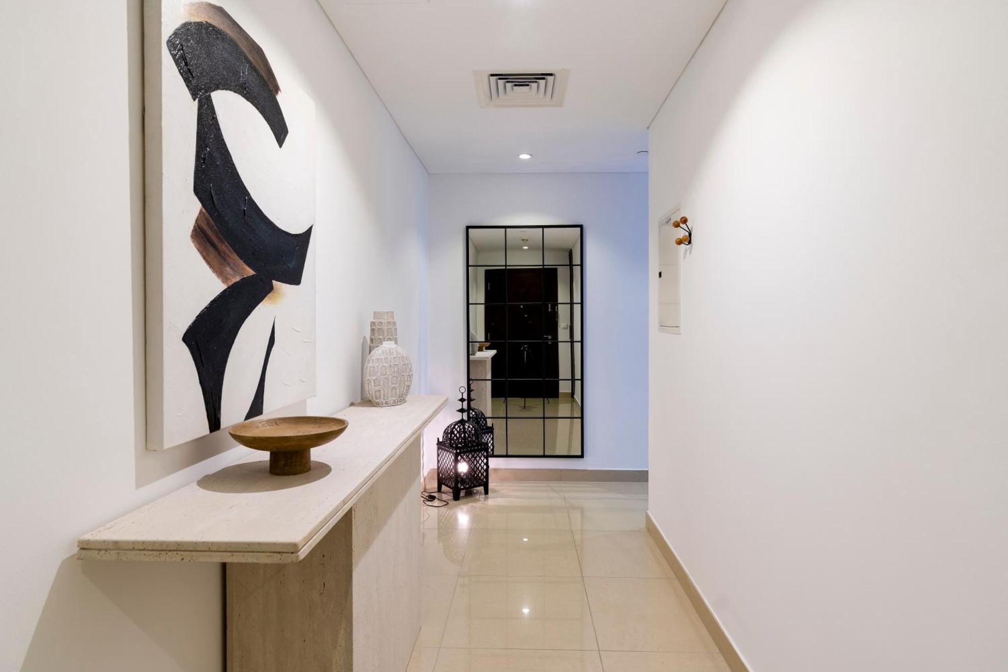 Prestige Living 2Br With Full Burj Khalifa And Fountain View By Auberge Dubai Exteriör bild