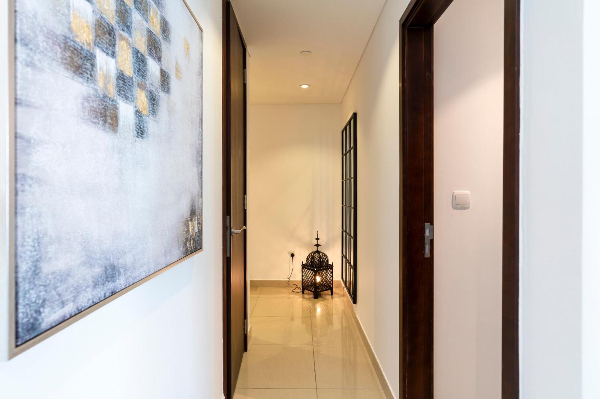 Prestige Living 2Br With Full Burj Khalifa And Fountain View By Auberge Dubai Exteriör bild
